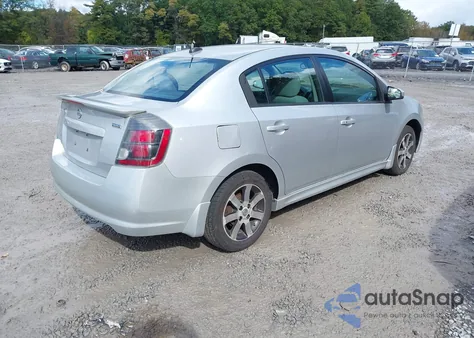 2012 Nissan Sentra 2.0 Sr из США, поврежденный, VIN 3N1AB6AP6CL615465